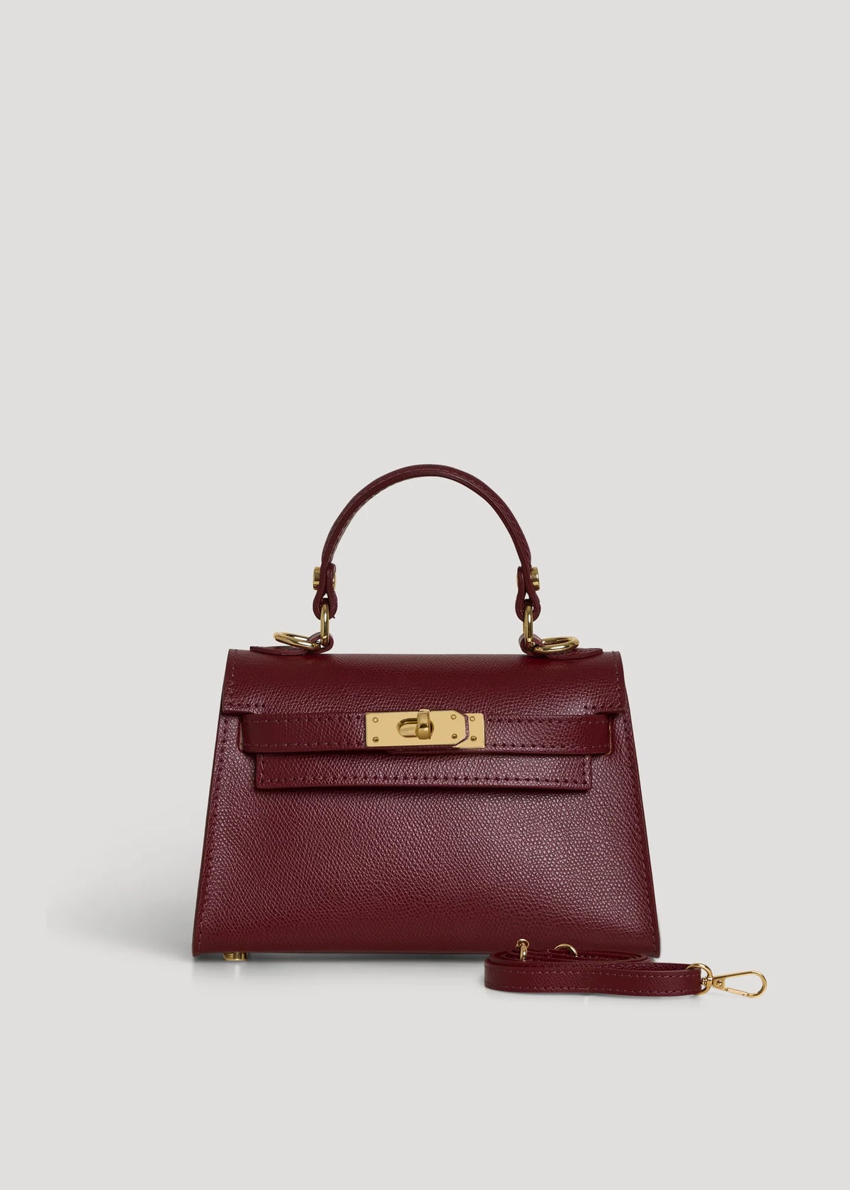 Geantă LINA mini burgundy - vedere 5