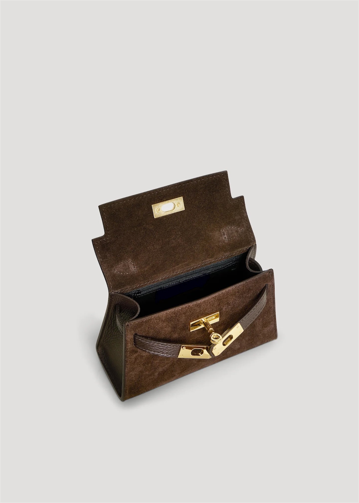 LINA MINI VELUR ESPRESSO