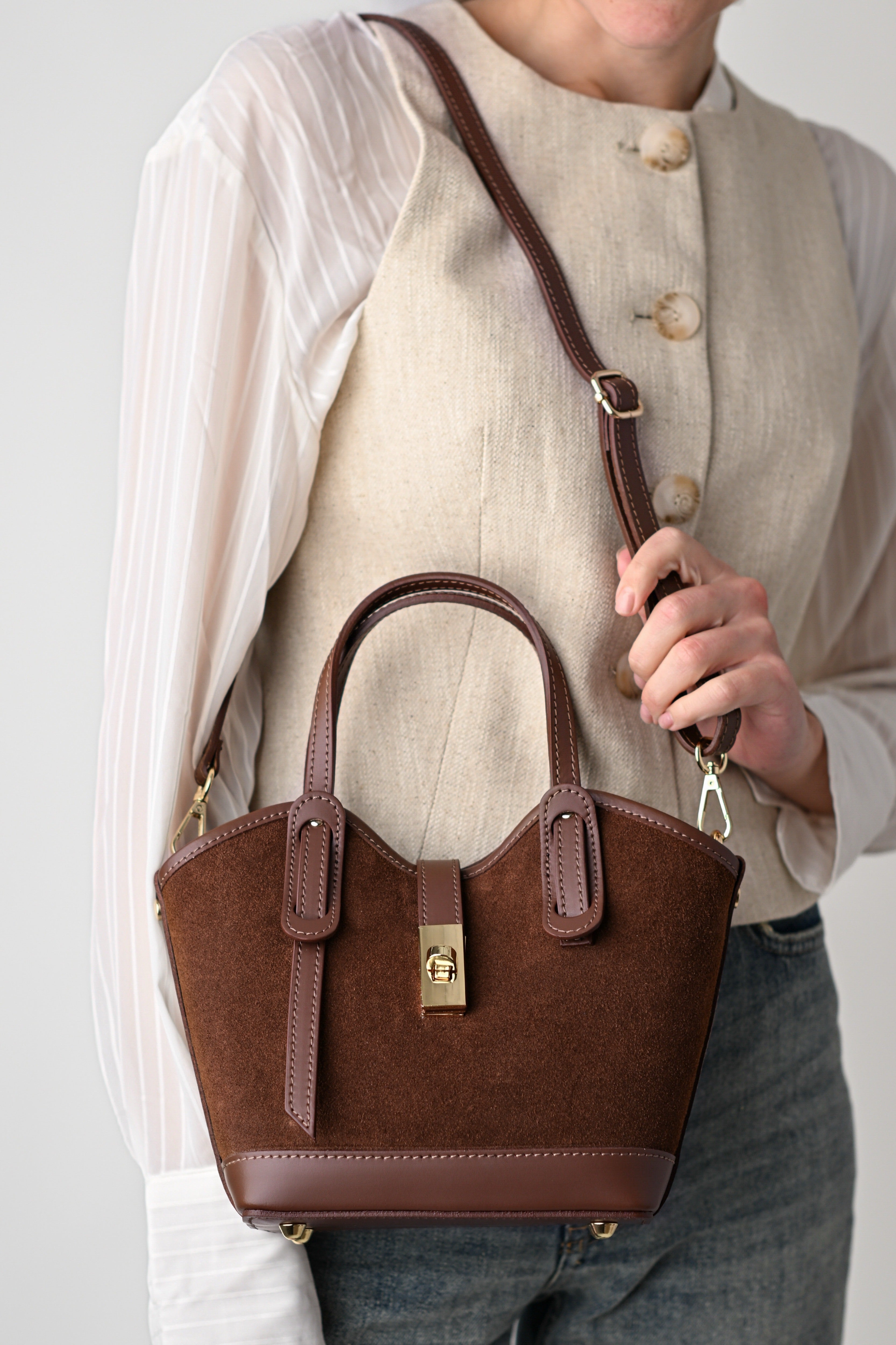 VANESSA MINI SCHOKOBRAUN